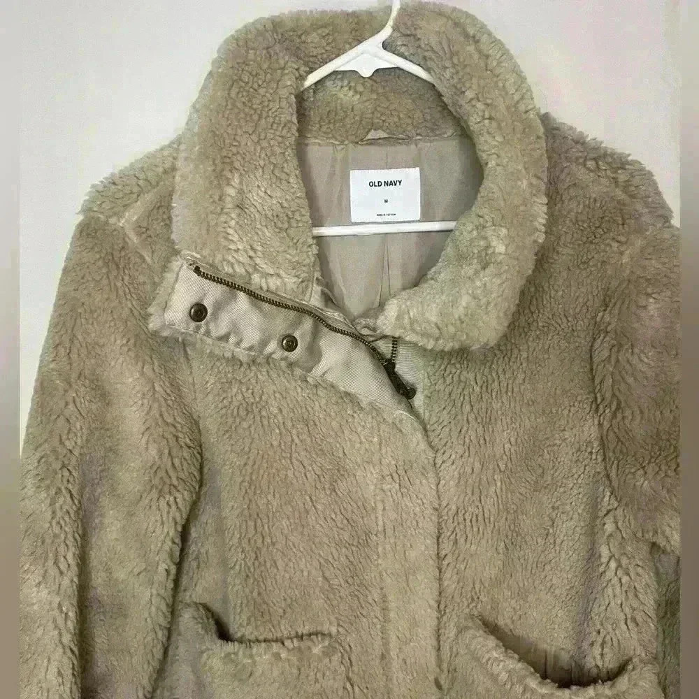 Old Navy Cozy Teddy Jacket - Picture 3 of 9